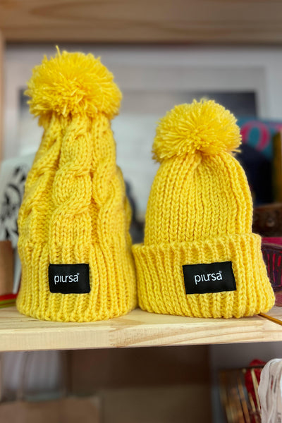 POMPOM BEANIE FOR HIM & HER & KIDS