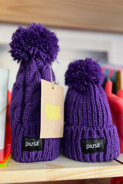 POMPOM BEANIE FOR HIM & HER & KIDS